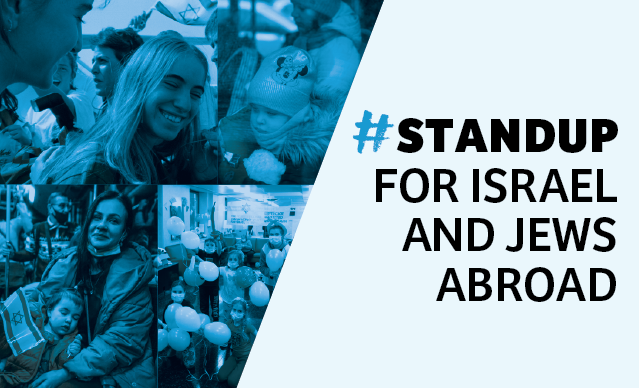 #STANDUP FOR ISRAEL AND JEWS ABROAD