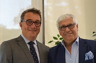 Frédéric Dayan, Chair of Sepharade Philanthropy Campaign and Sylvain Abitbol, President of Sepharade Philanthropy