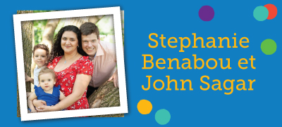 Stephanie Benabou et John Sagar