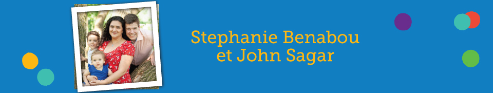 Stephanie Benabou et John Sagar
